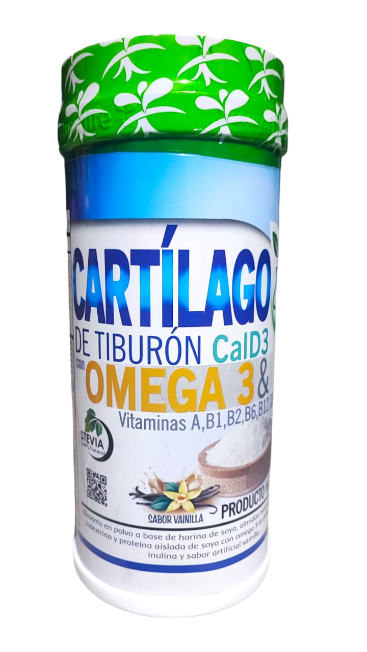 Cartilago De Tiburon 800 Gramos