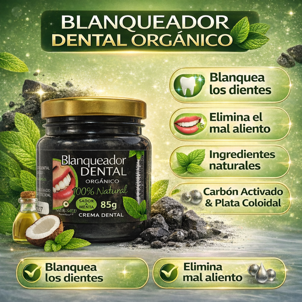 Blanqueador Dental Organico