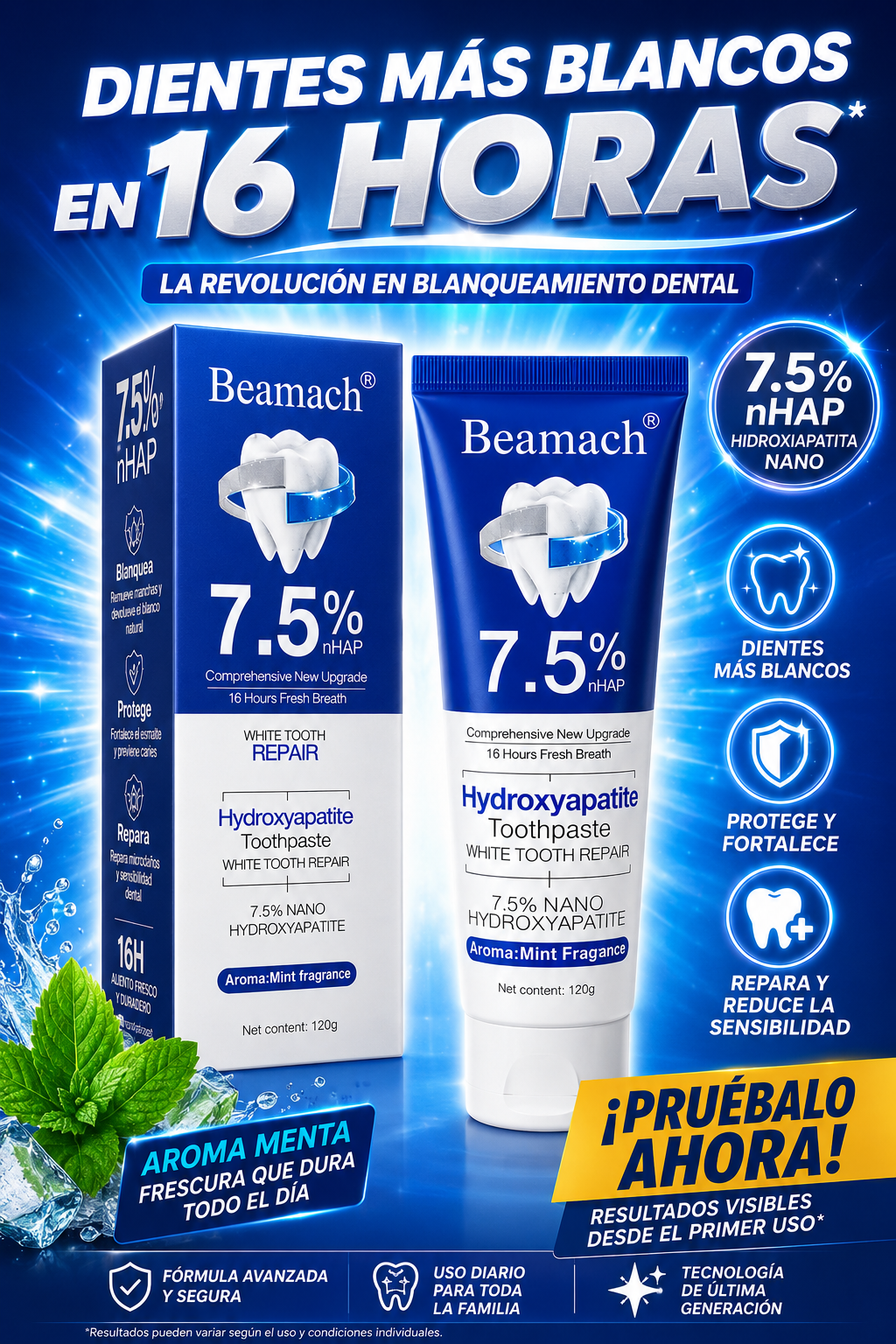 🦷 Sonríe con más confianza: dientes más fuertes, protegidos y saludables
