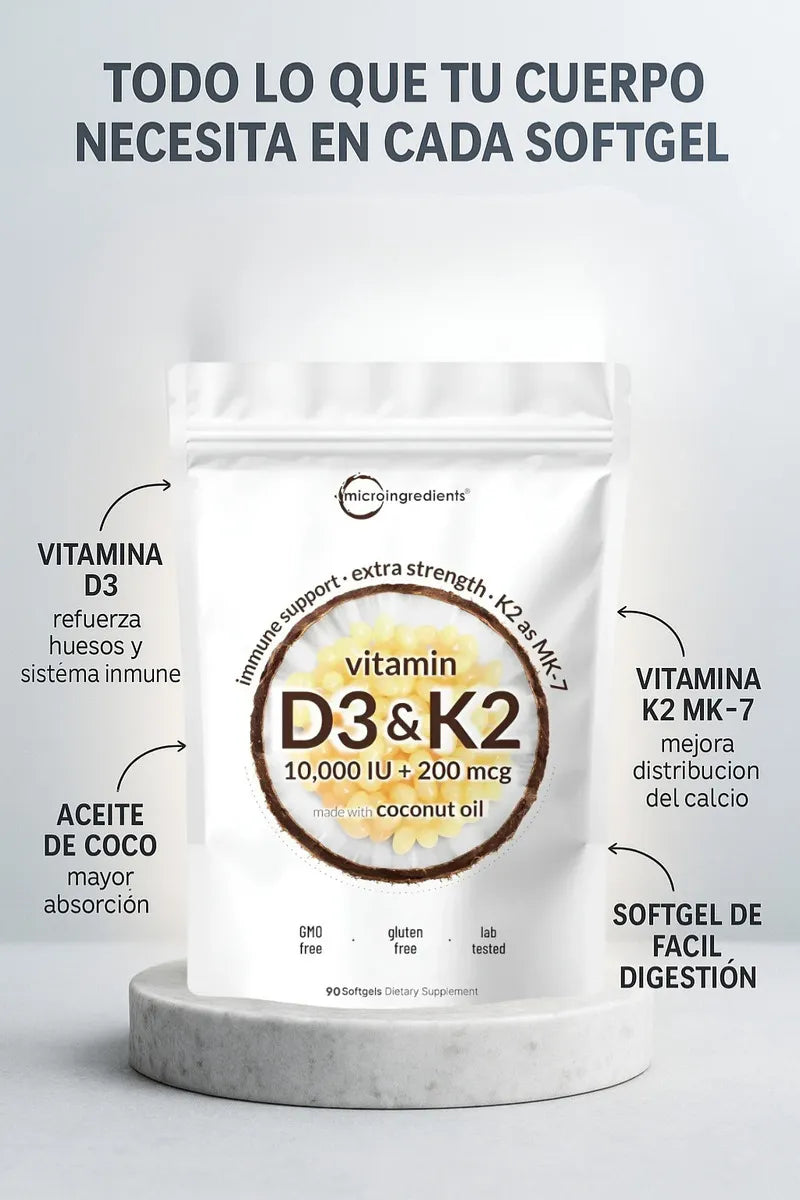 Vitamina D3 + K2