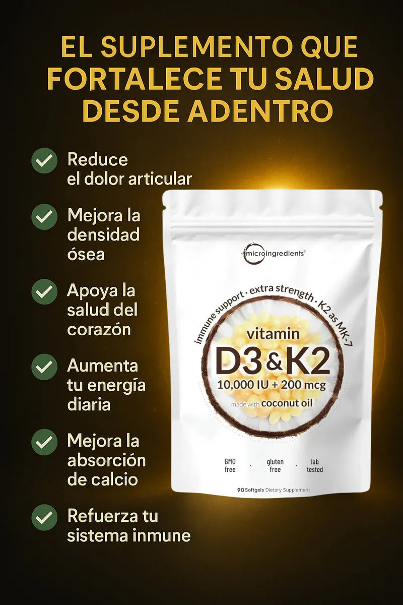 Vitamina D3 + K2