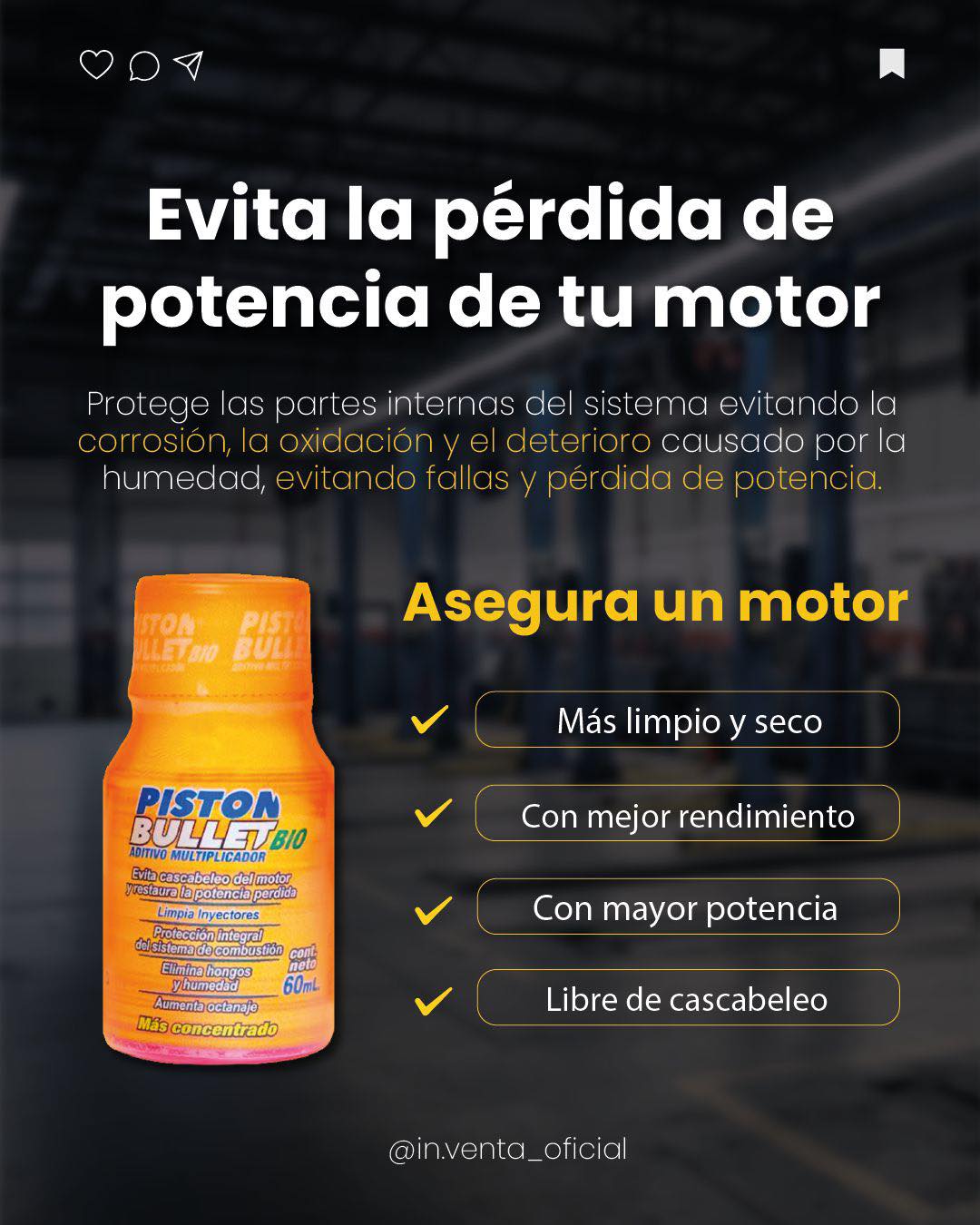 Piston Bullet Bio