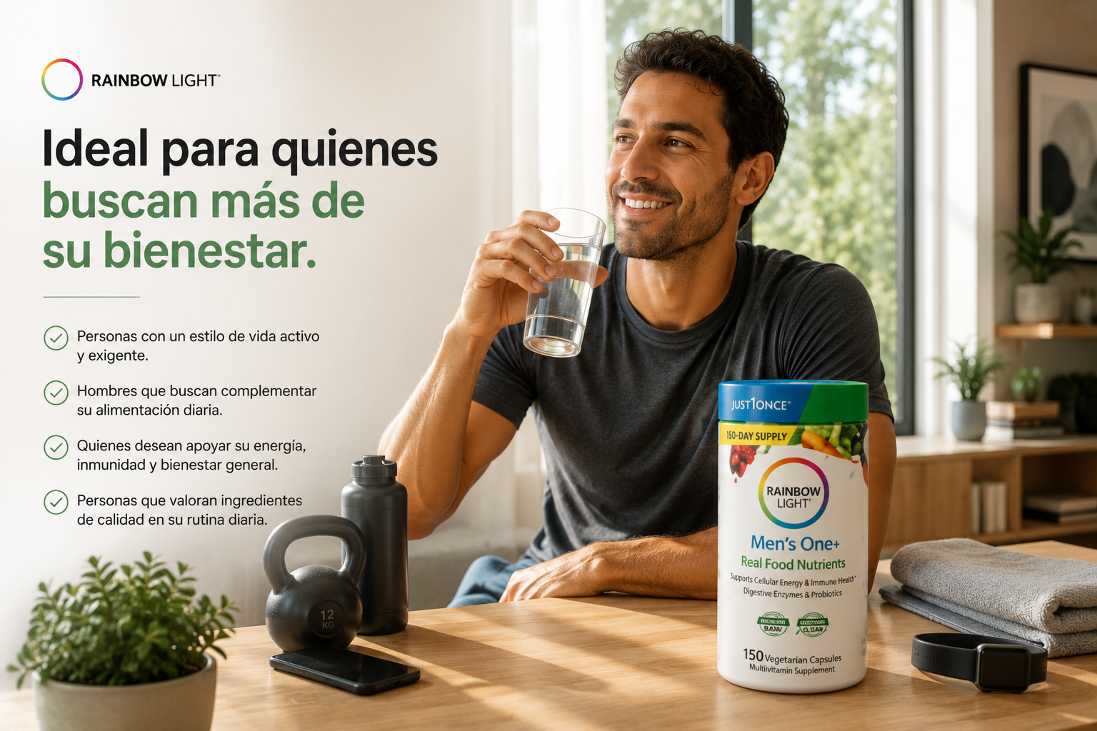 Todo lo que necesitas en un solo envase.