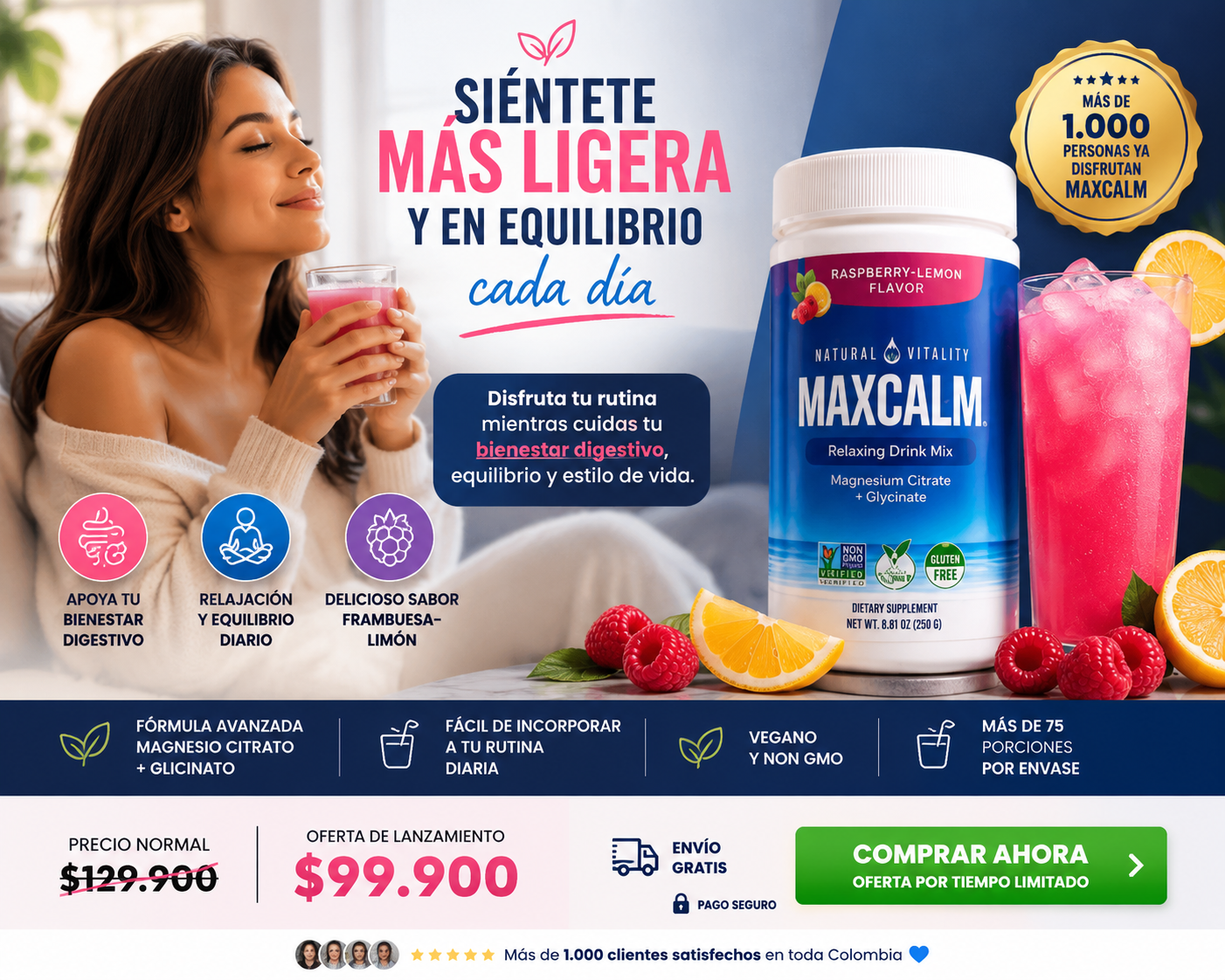 Siéntete más ligera y en equilibrio cada día